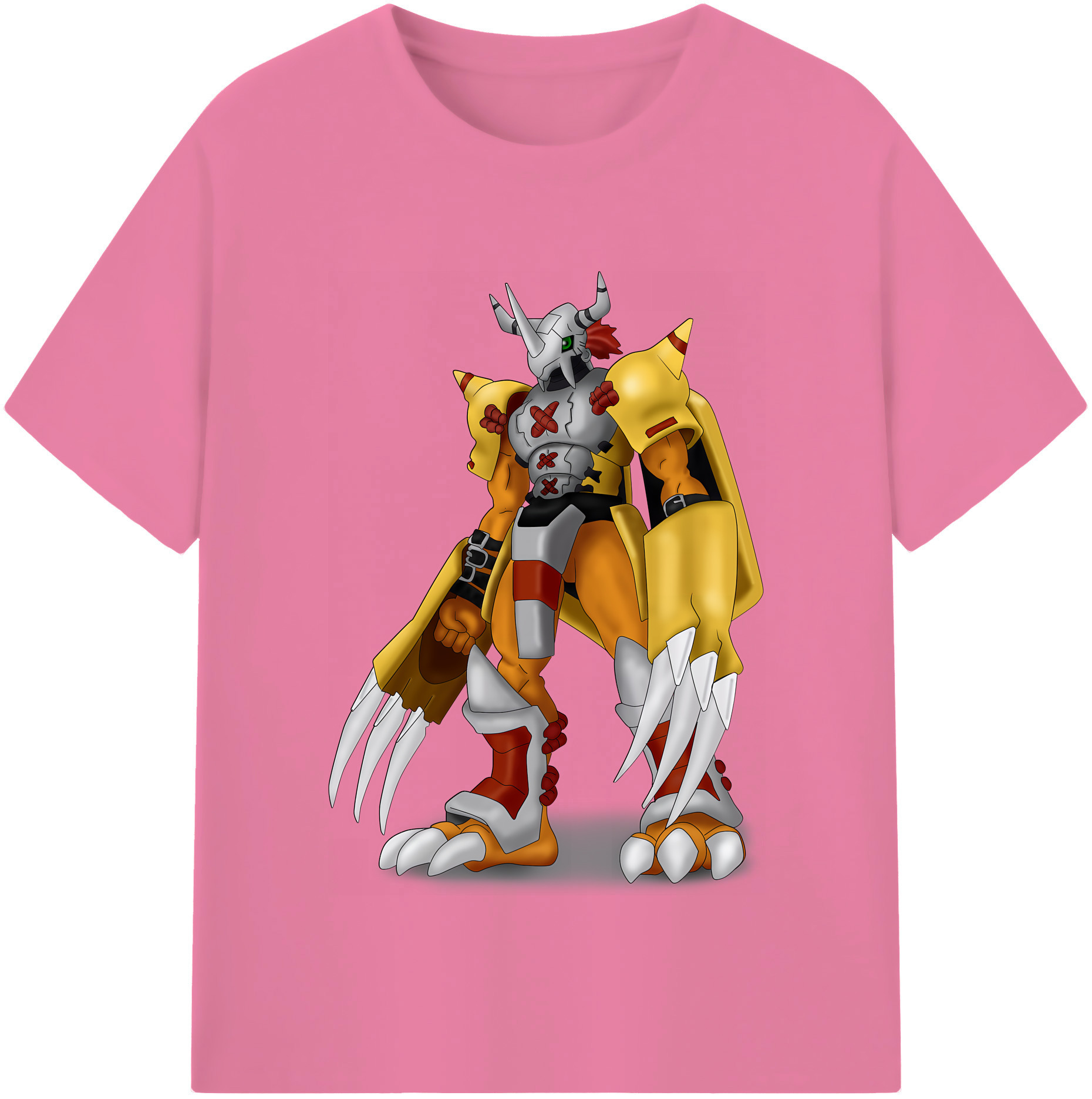 （画像用） Digimon デジタルモンスター/デジモン 綿100％半袖Tシャツ（フロントプリント）